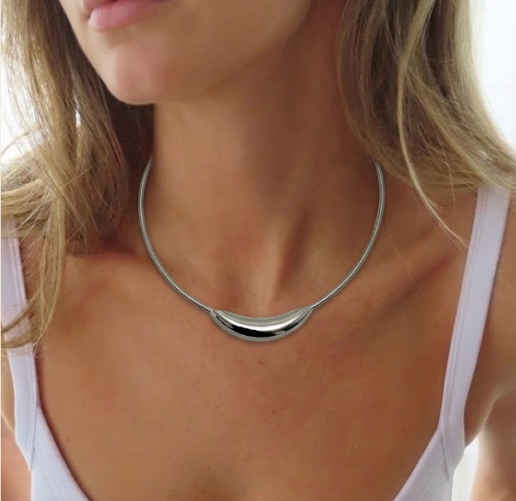 COLLAR ÉCLAT ARGENTÉ