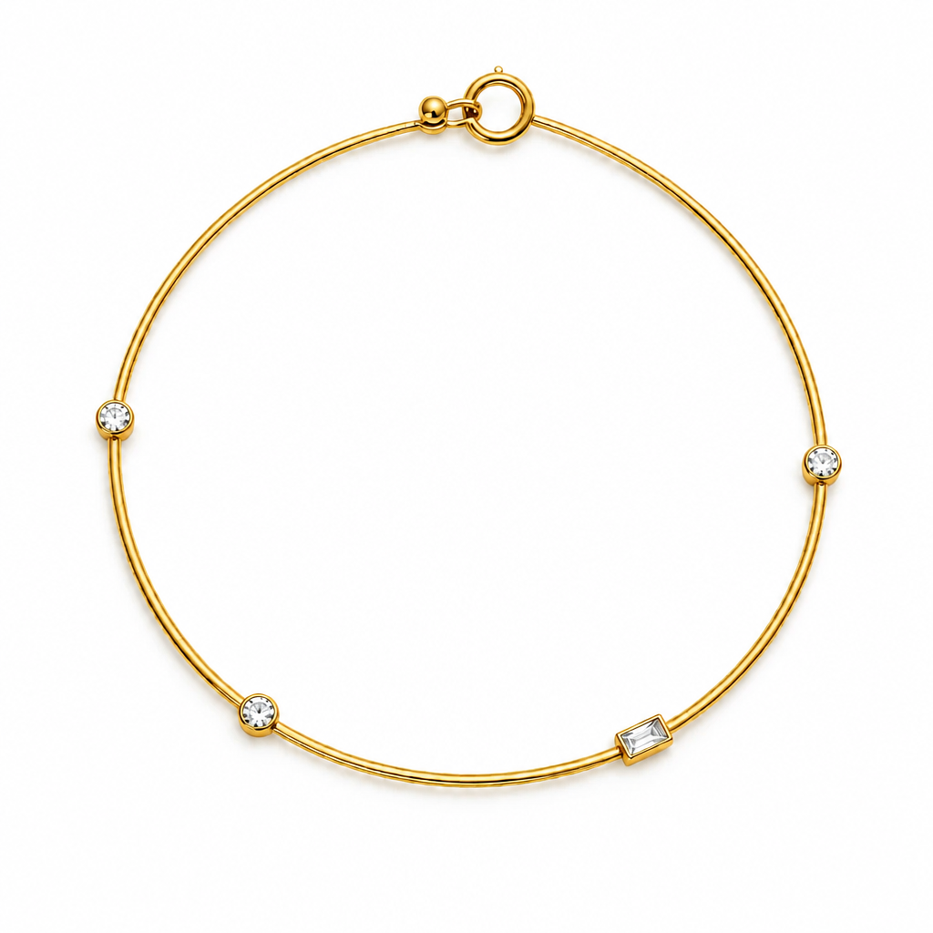 COLLAR CORAL DORÉ